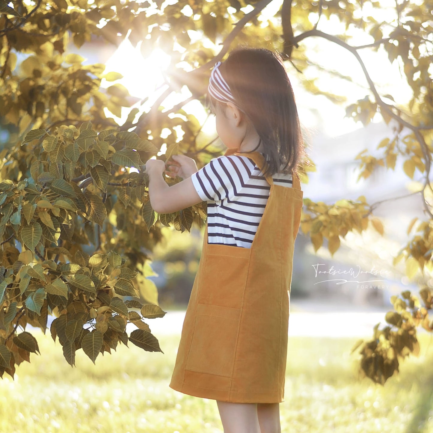 Zero Waste Pinafore Pattern