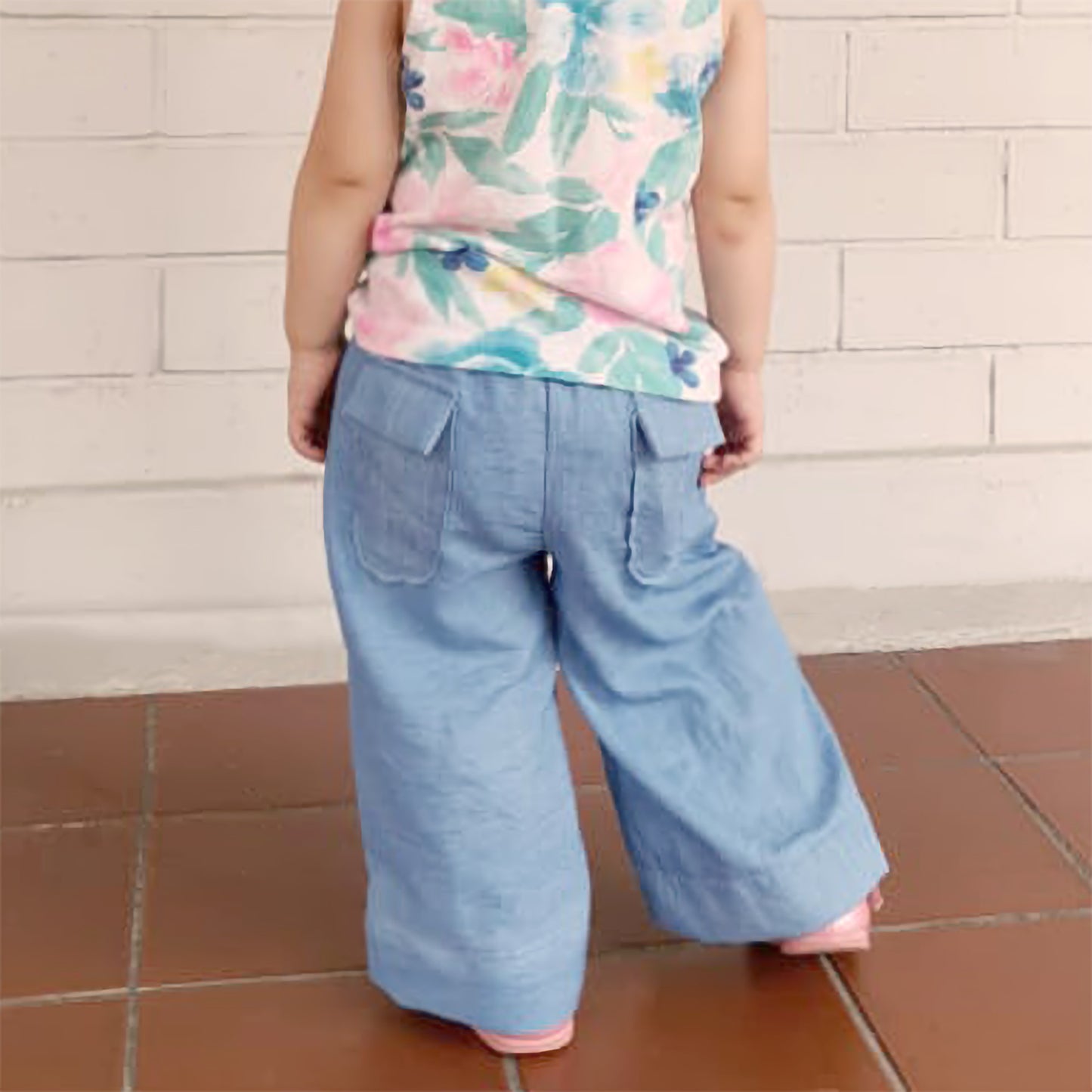 Zero Waste Wide Leg Pants Pattern