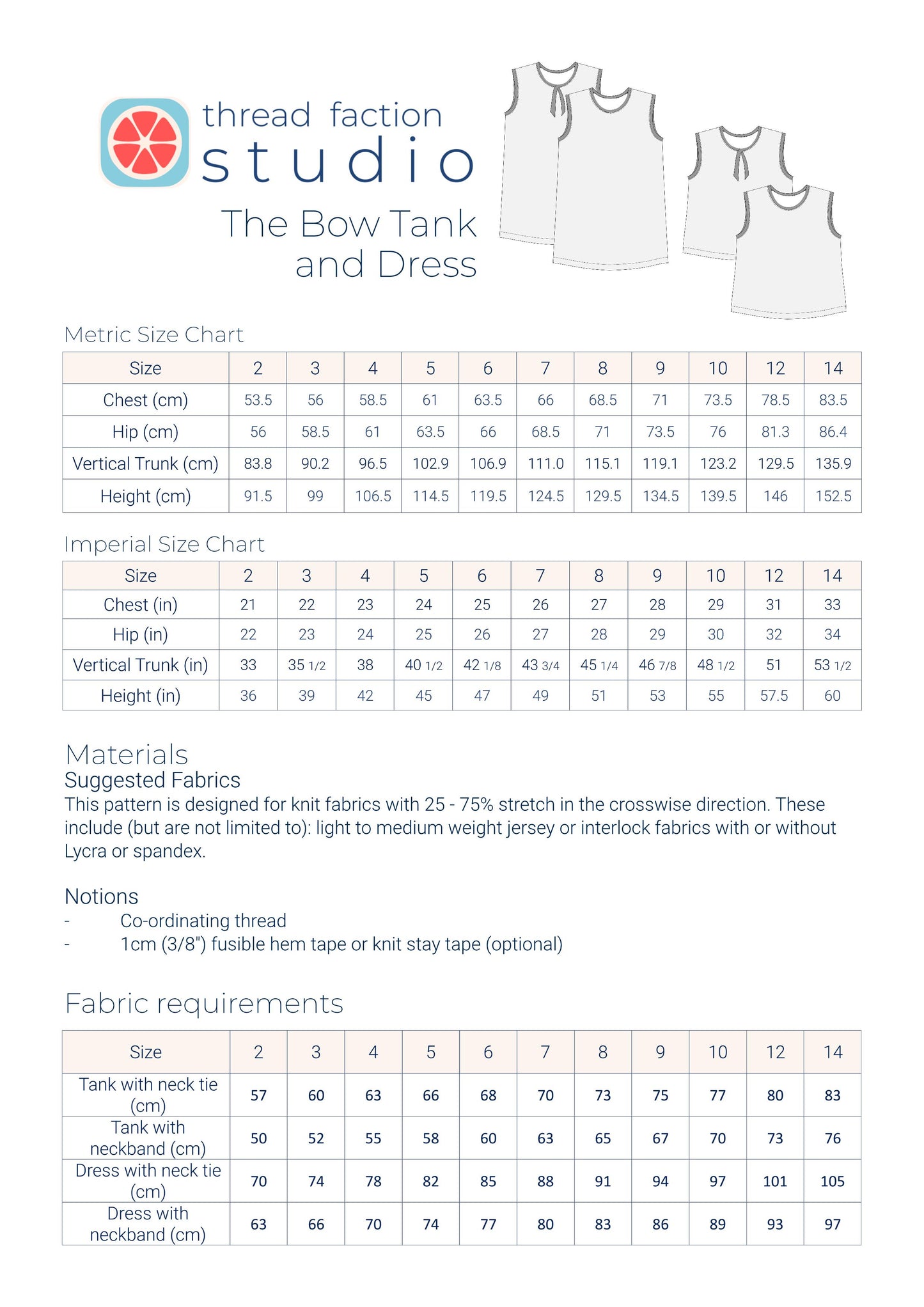 The Bow Tank and Dress
