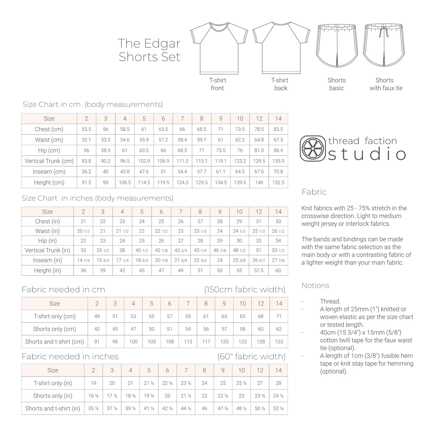 The Edgar Shorts Set