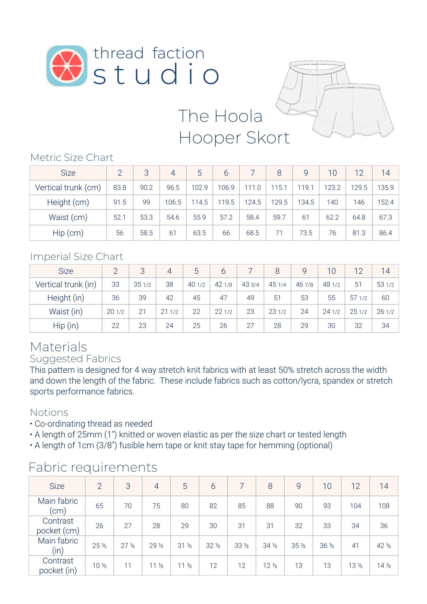 The Hoola Hooper Skort