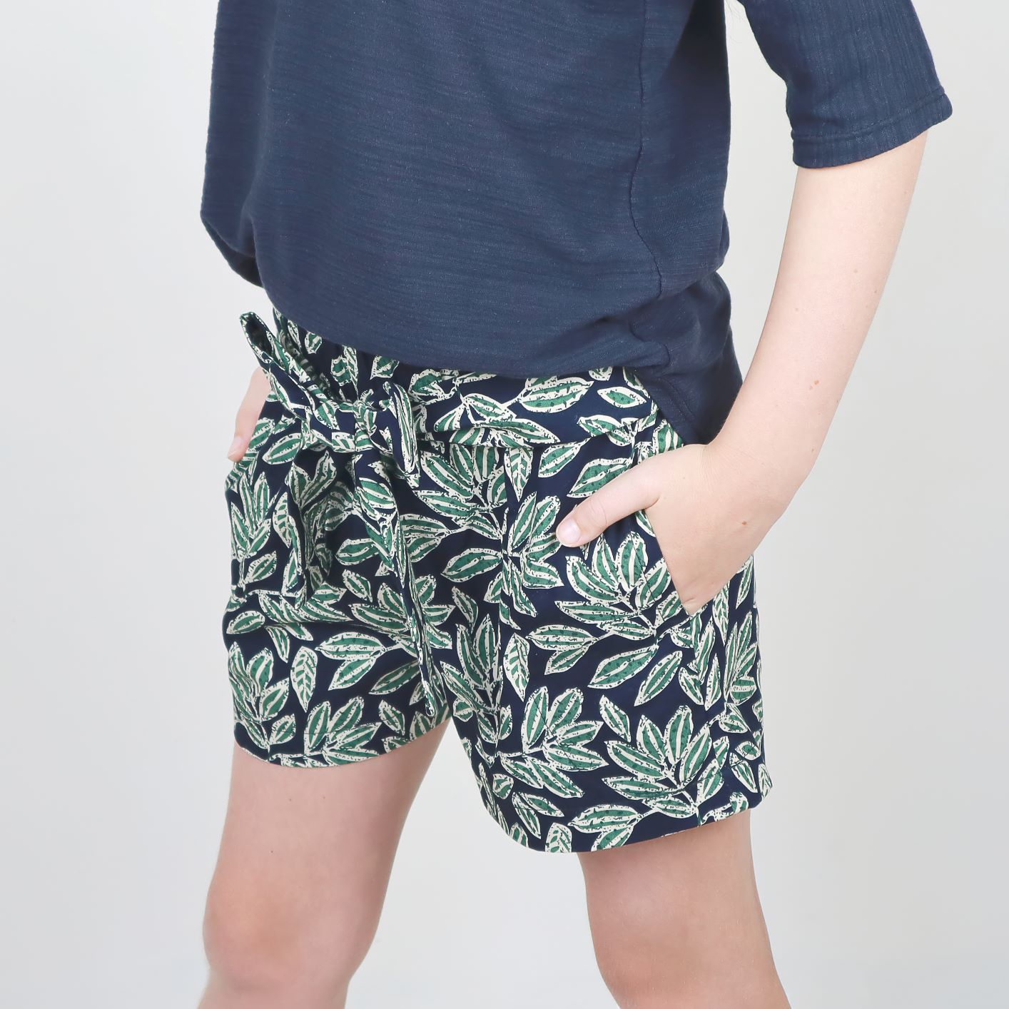 Zero Waste Bow Shorts Pattern