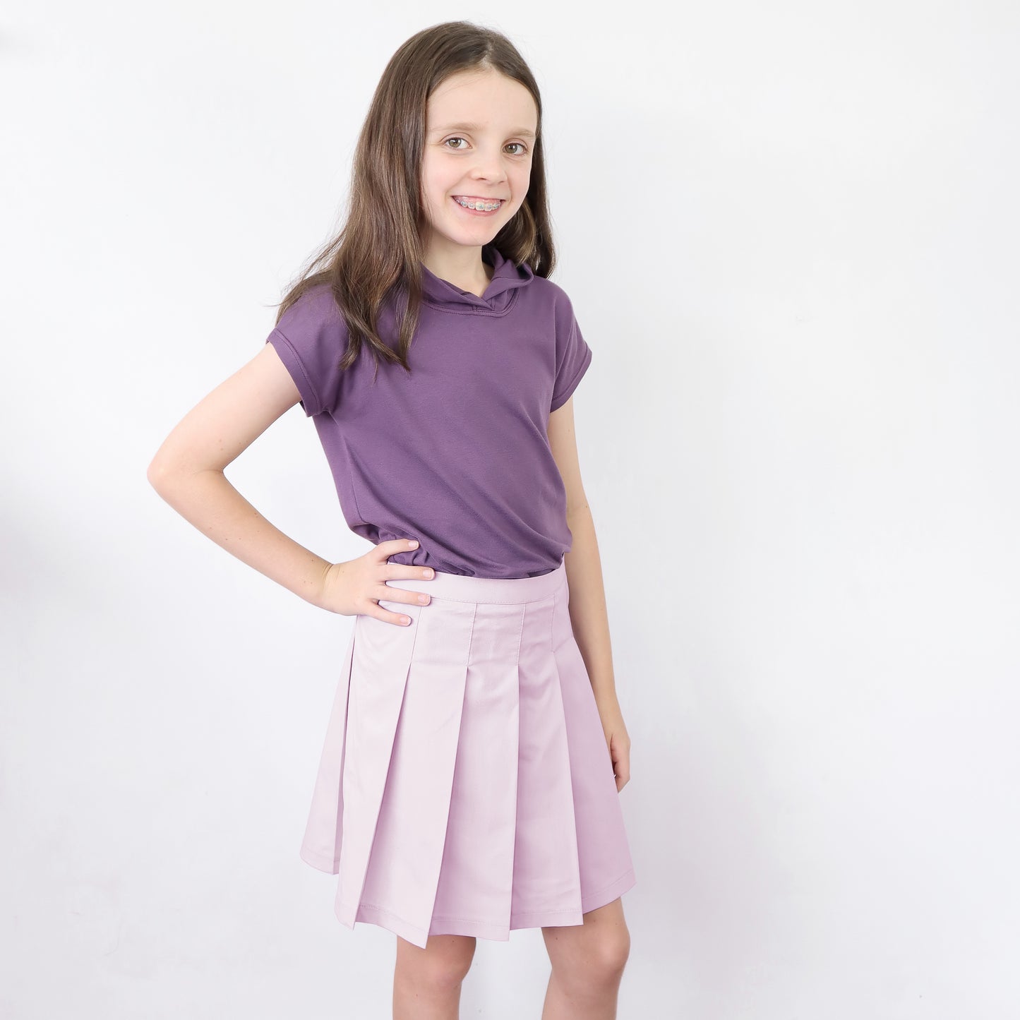 Zero Waste Pleated Skirt
