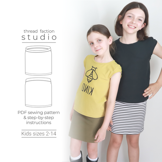 Zero Waste Pencil Skirt Pattern