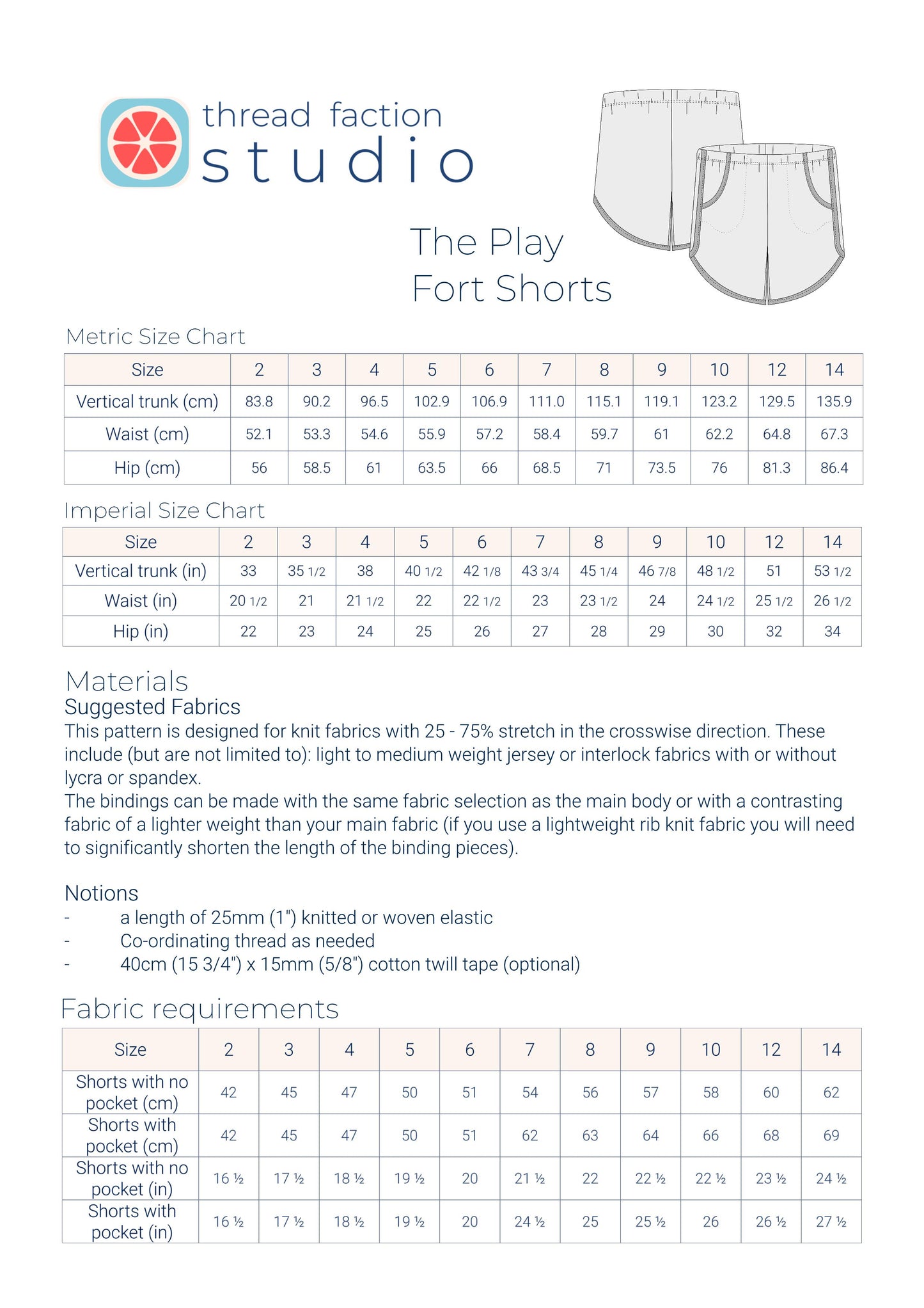 The Play Fort Shorts