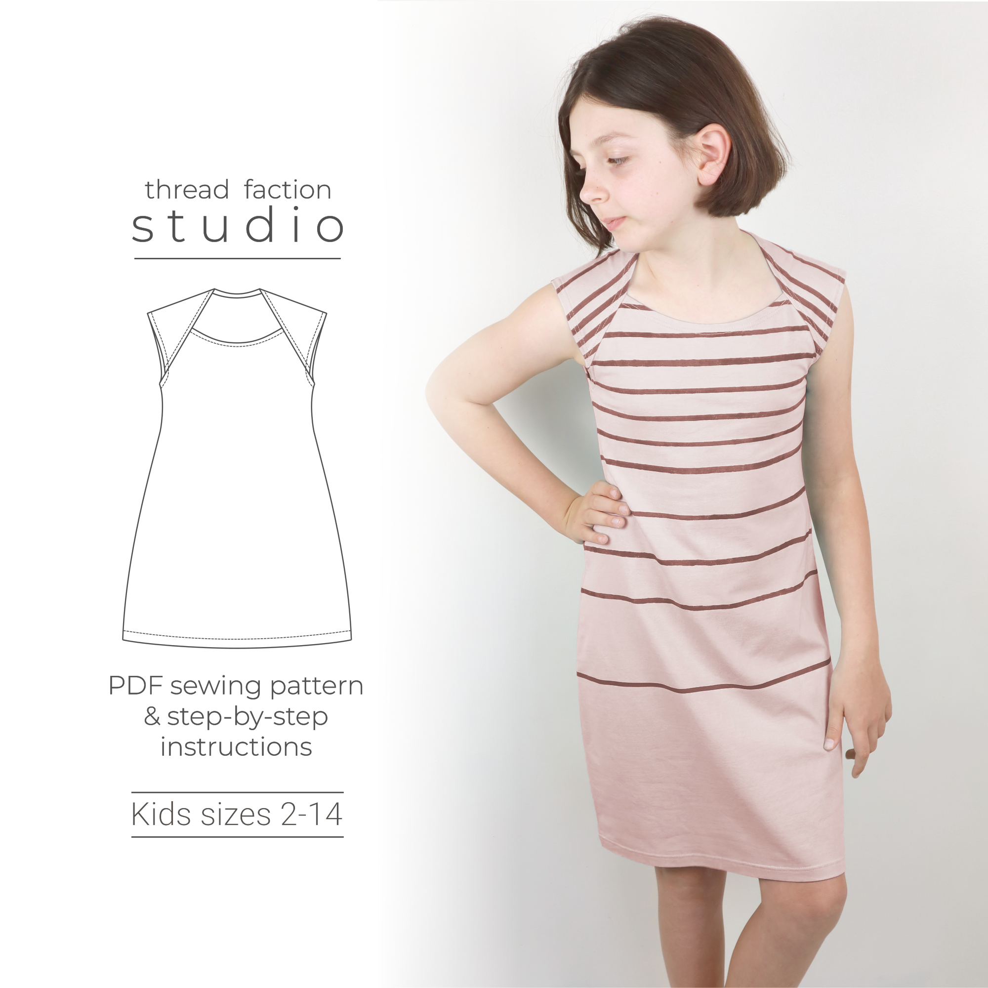 Thread Faction Scoop Neck Dress Sewing Pattern