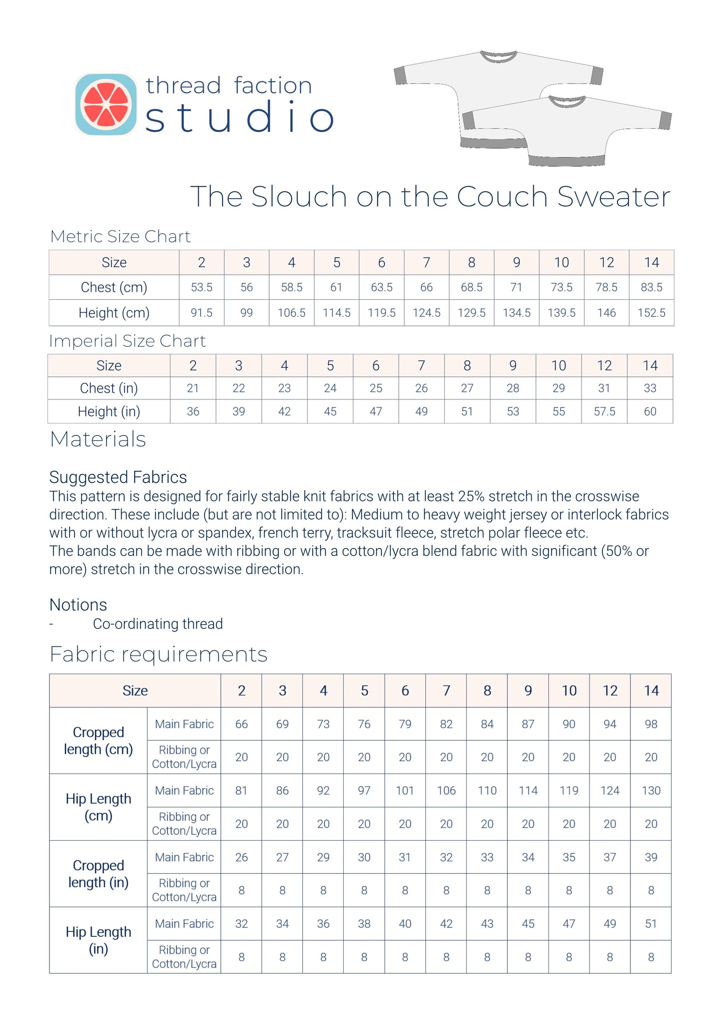 The Slouch on the Couch Sweater