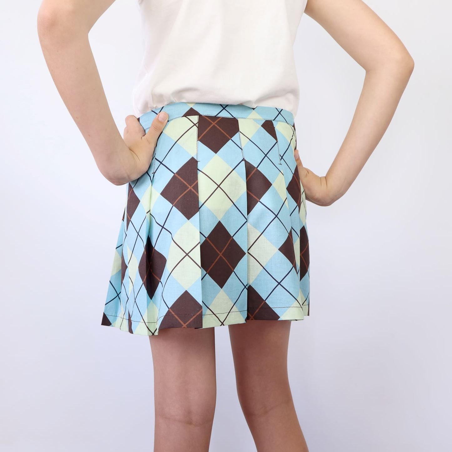 Zero Waste Pleated Skirt