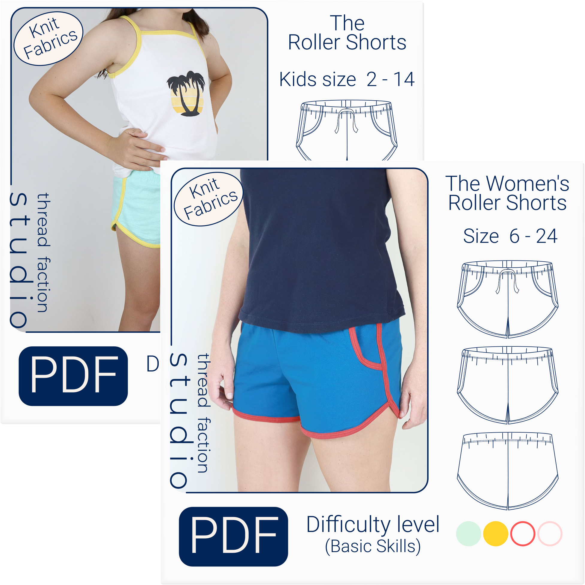 The Roller Shorts Bundle Thread Faction Studio