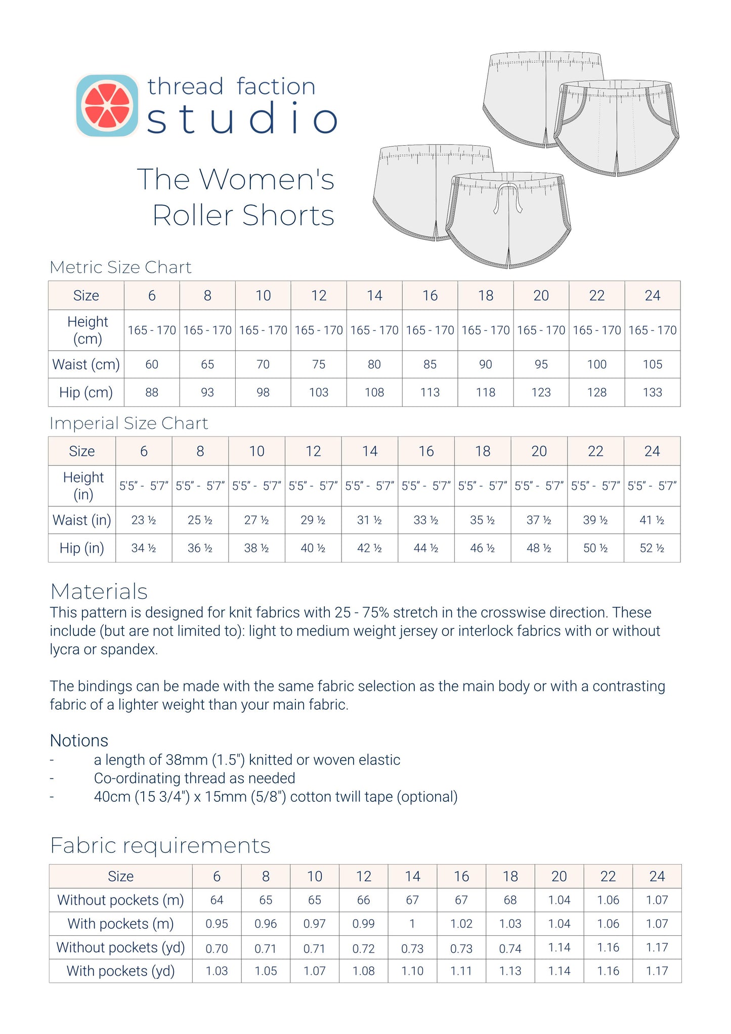 The Women's Roller Shorts
