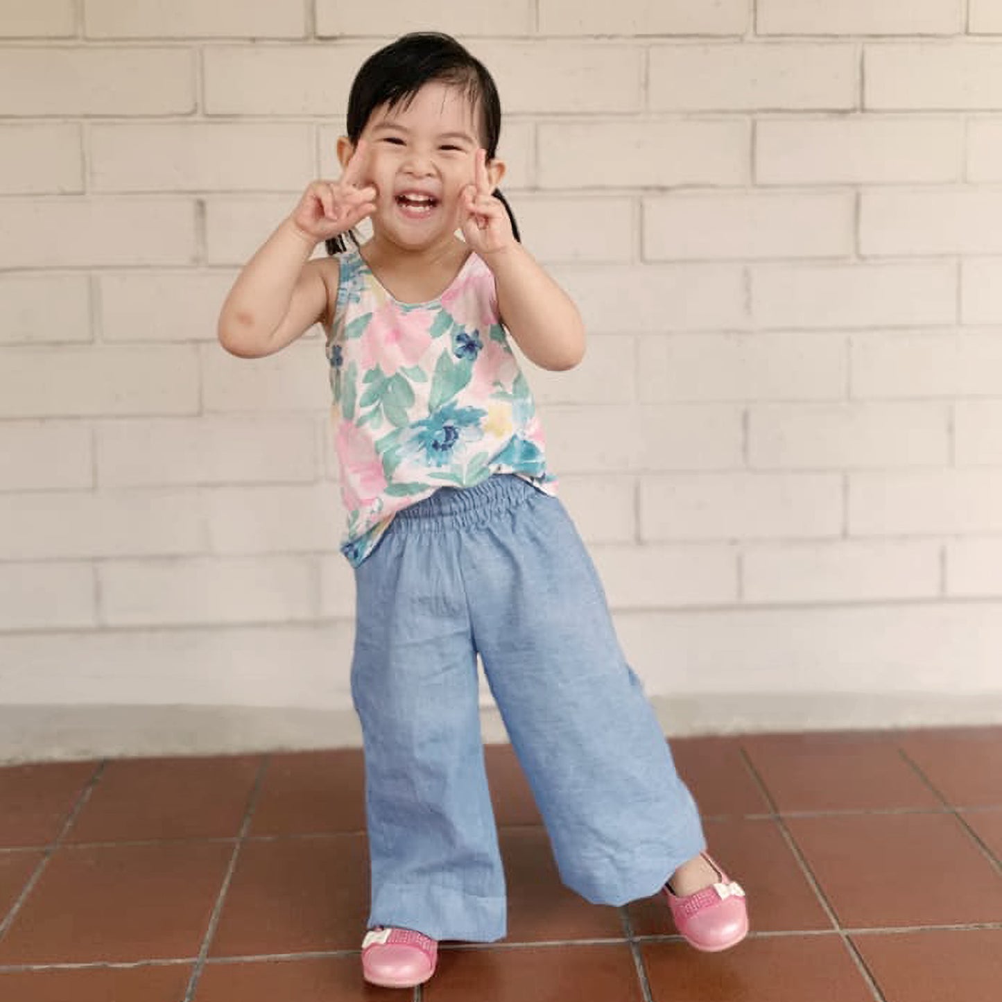 Zero Waste Wide Leg Pants Pattern