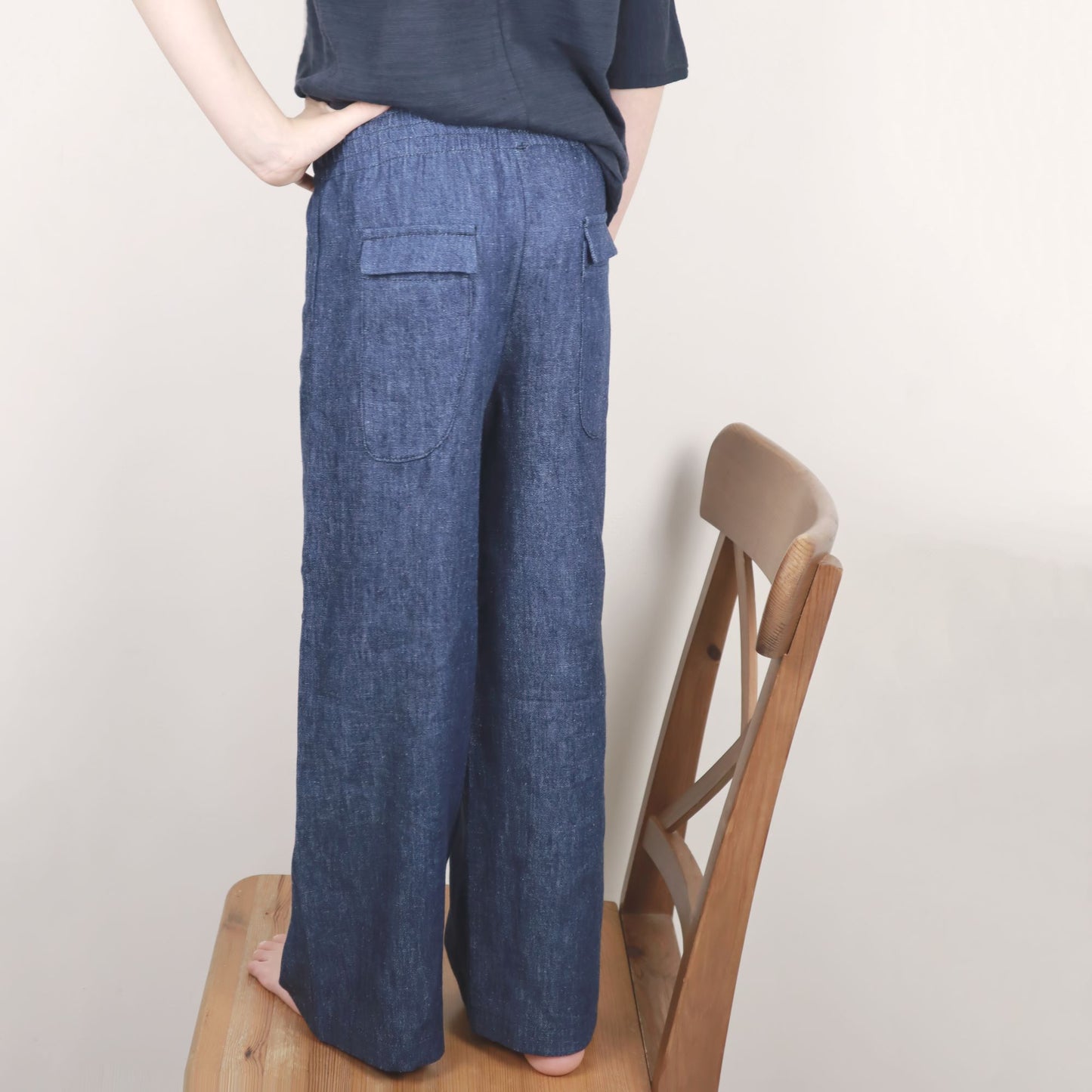 Zero Waste Wide Leg Pants Pattern