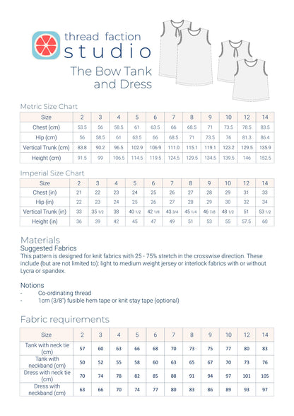 The Bow Tank and Dress