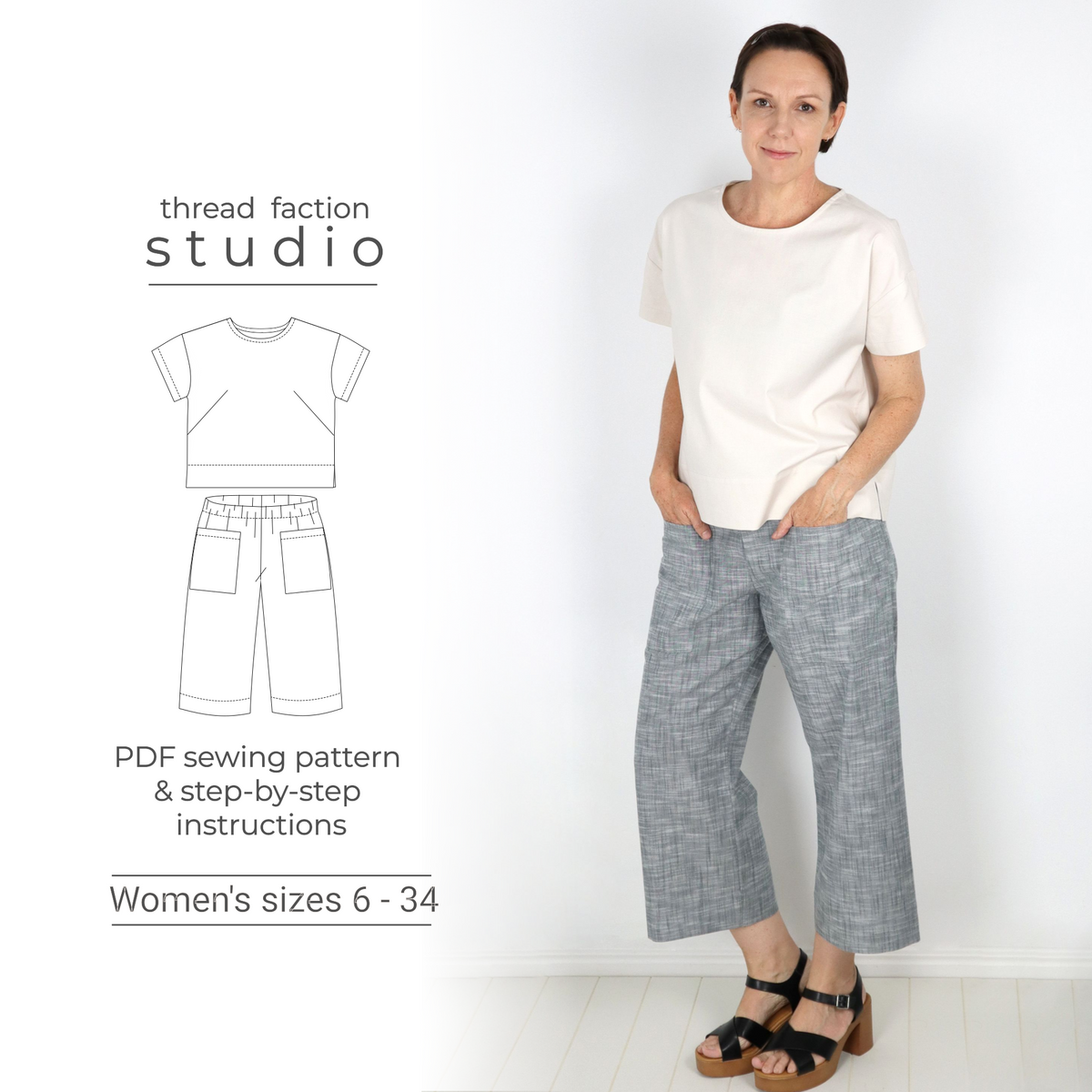 Lake Woven T-Shirt and Pant Bundle – Thread Faction Studio