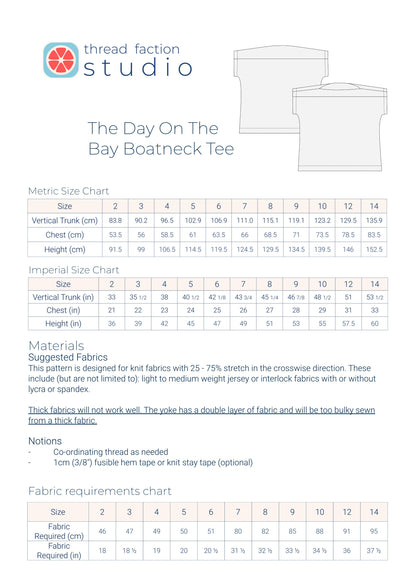 The Day On The Bay Boatneck Tee