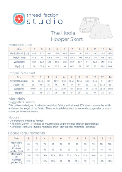 The Hoola Hooper Skort