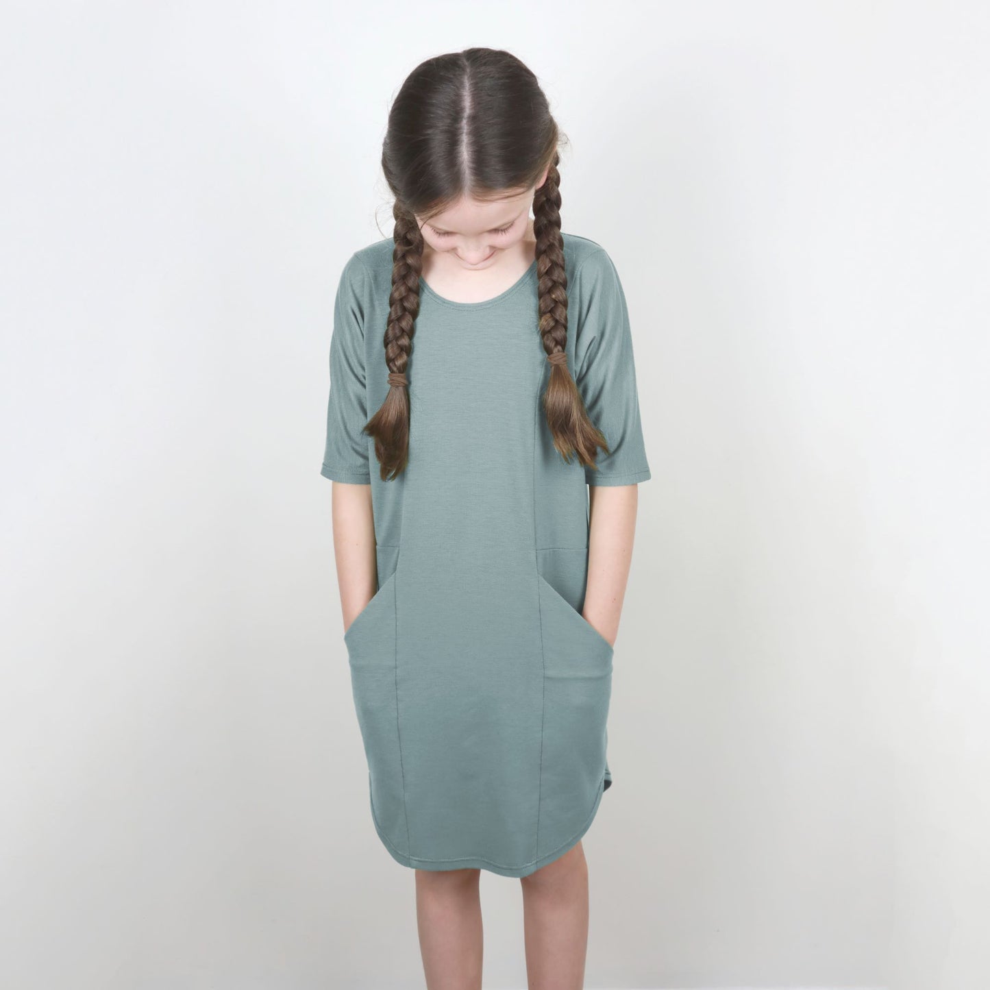 Zero Waste Dolman Sweater Dress Pattern