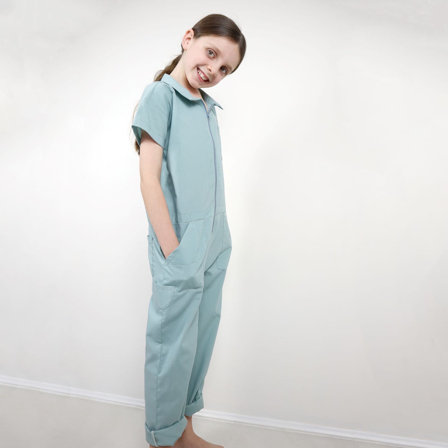 Zero Waste Utility Jumpsuit Pattern