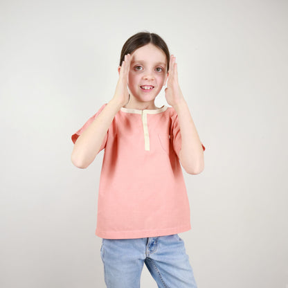 Zero Waste Henley Tee Pattern