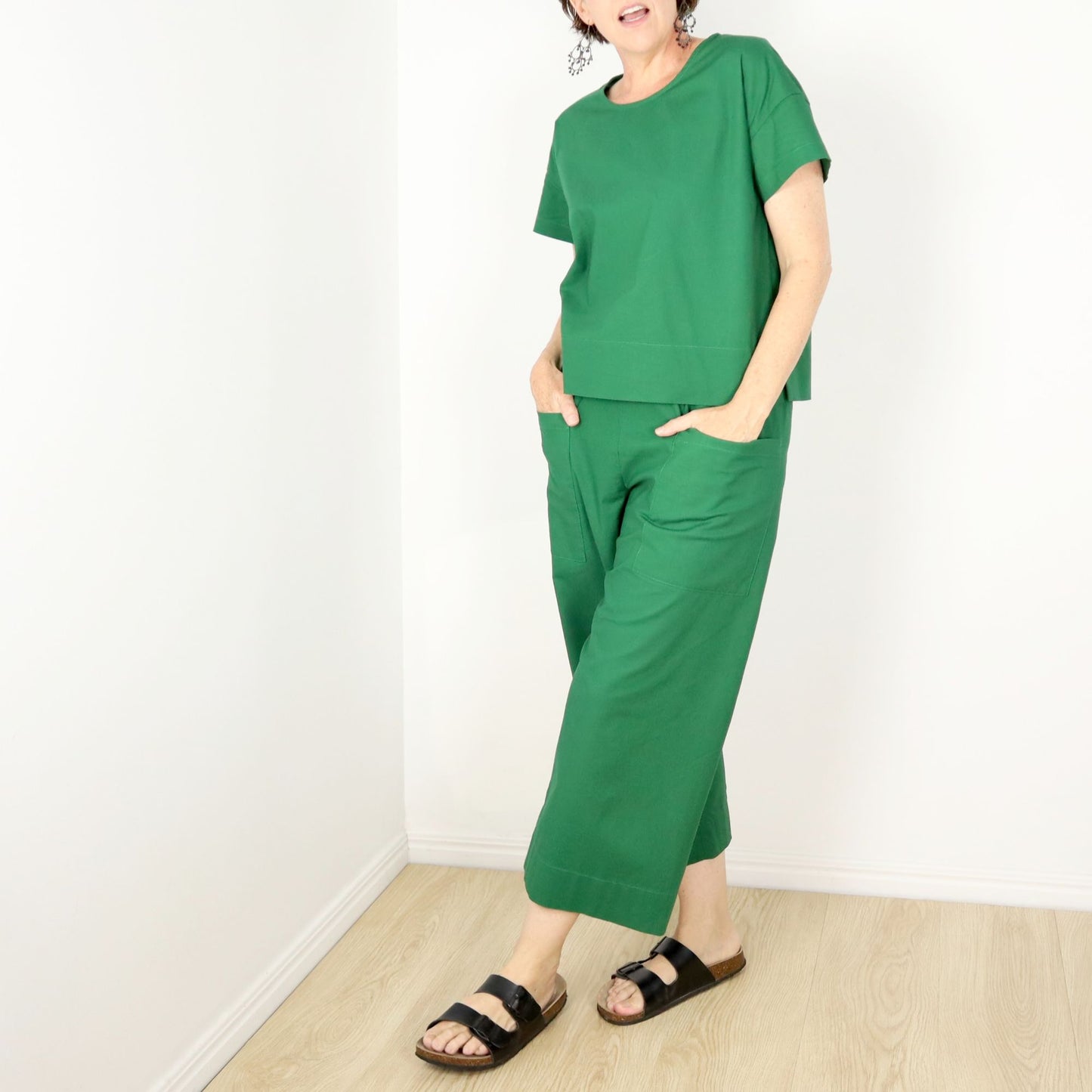 Lake Woven T-Shirt and Pant Bundle