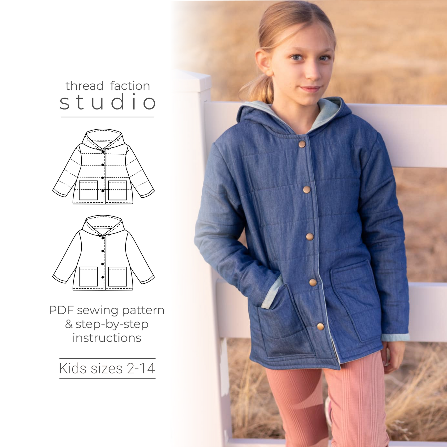 The Everett Coat PDF Sewing Pattern