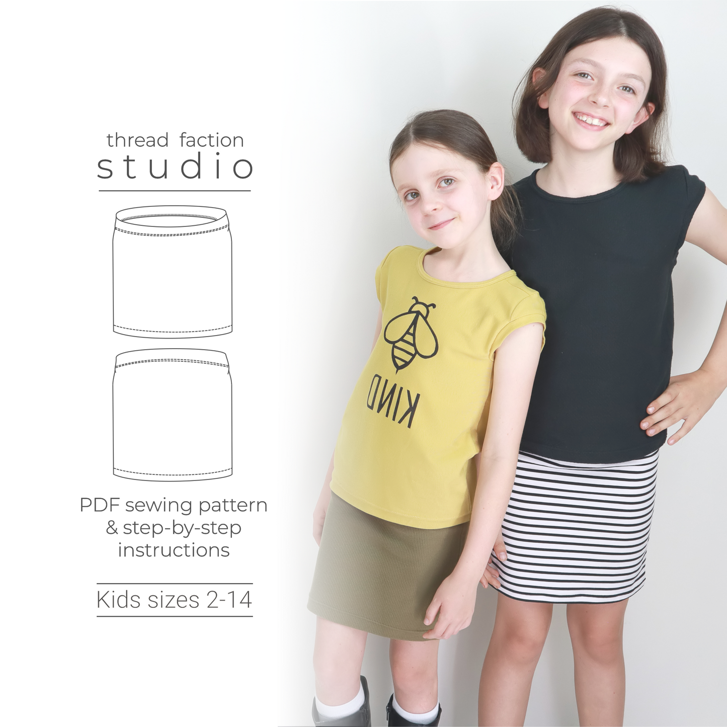 Zero Waste Pencil Skirt Pattern