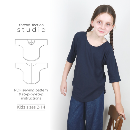 Zero Waste Dolman Sweater Pattern