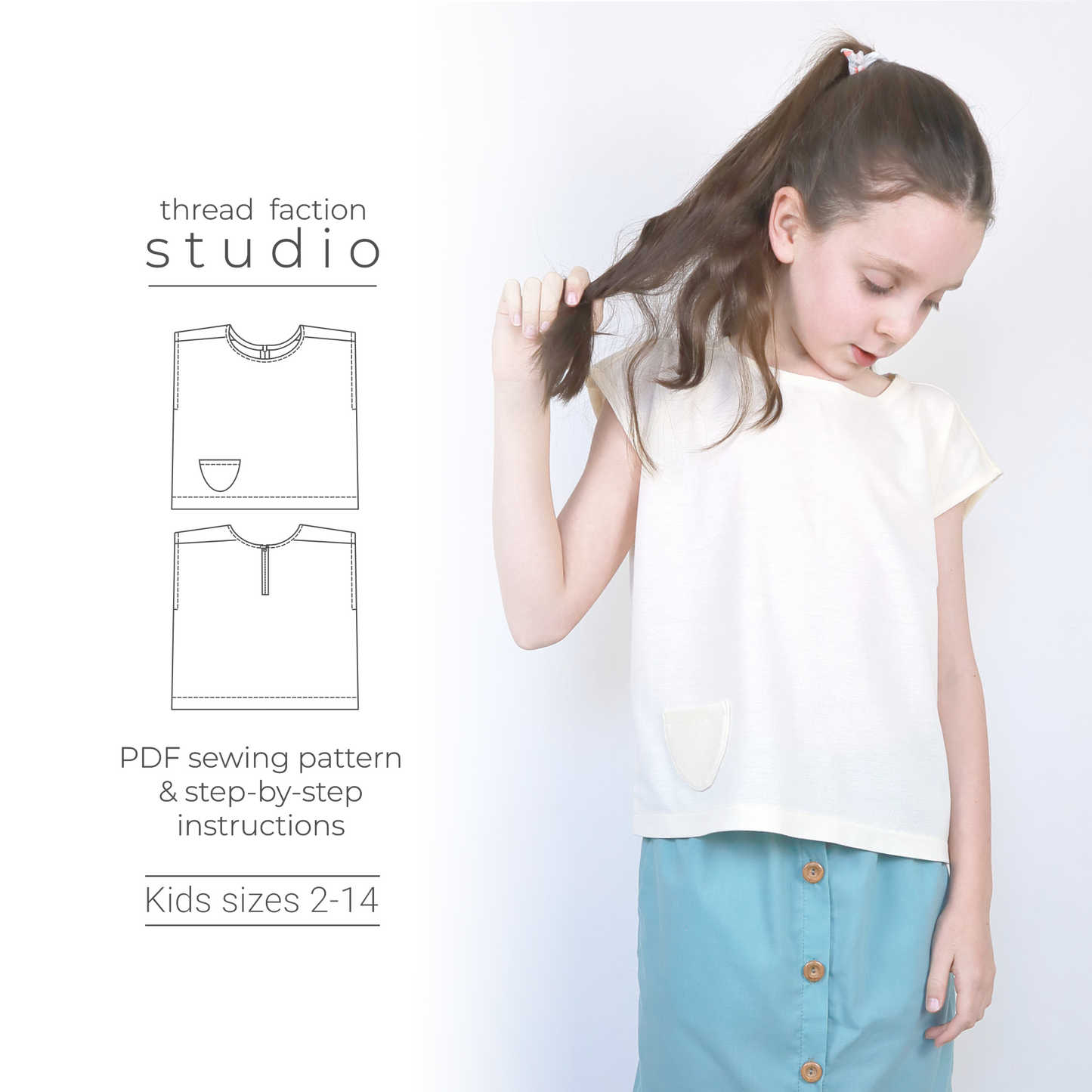 Zero Waste Basic Blouse Pattern