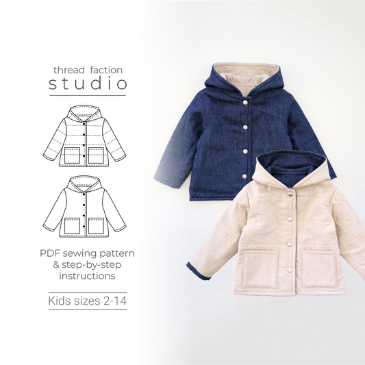 The Everett Coat PDF Sewing Pattern