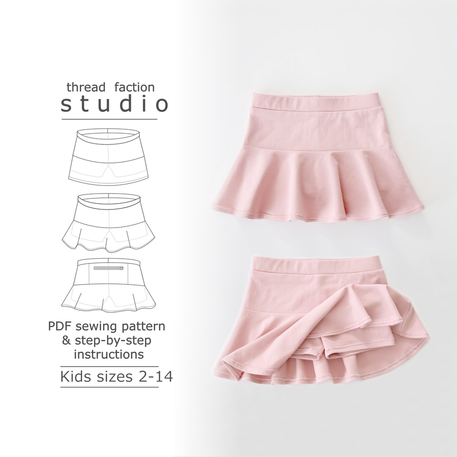 PDF Sewing patterns for toddlers to tweens – Thread Faction Studio