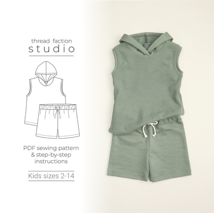 The Ridley Tank Top and Shorts Set
