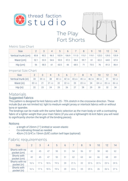 The Play Fort Shorts