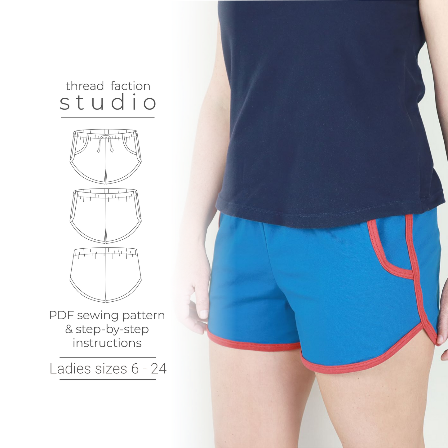 The Women's Roller Shorts – Thread Faction Studio