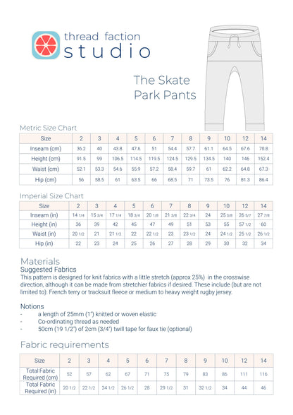 The Skate Park Pants