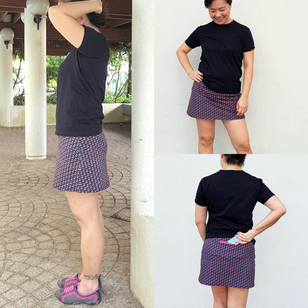 203 Ladies Sports Skort- Instant download PDF Sewing Pattern – Thread  Faction Studio