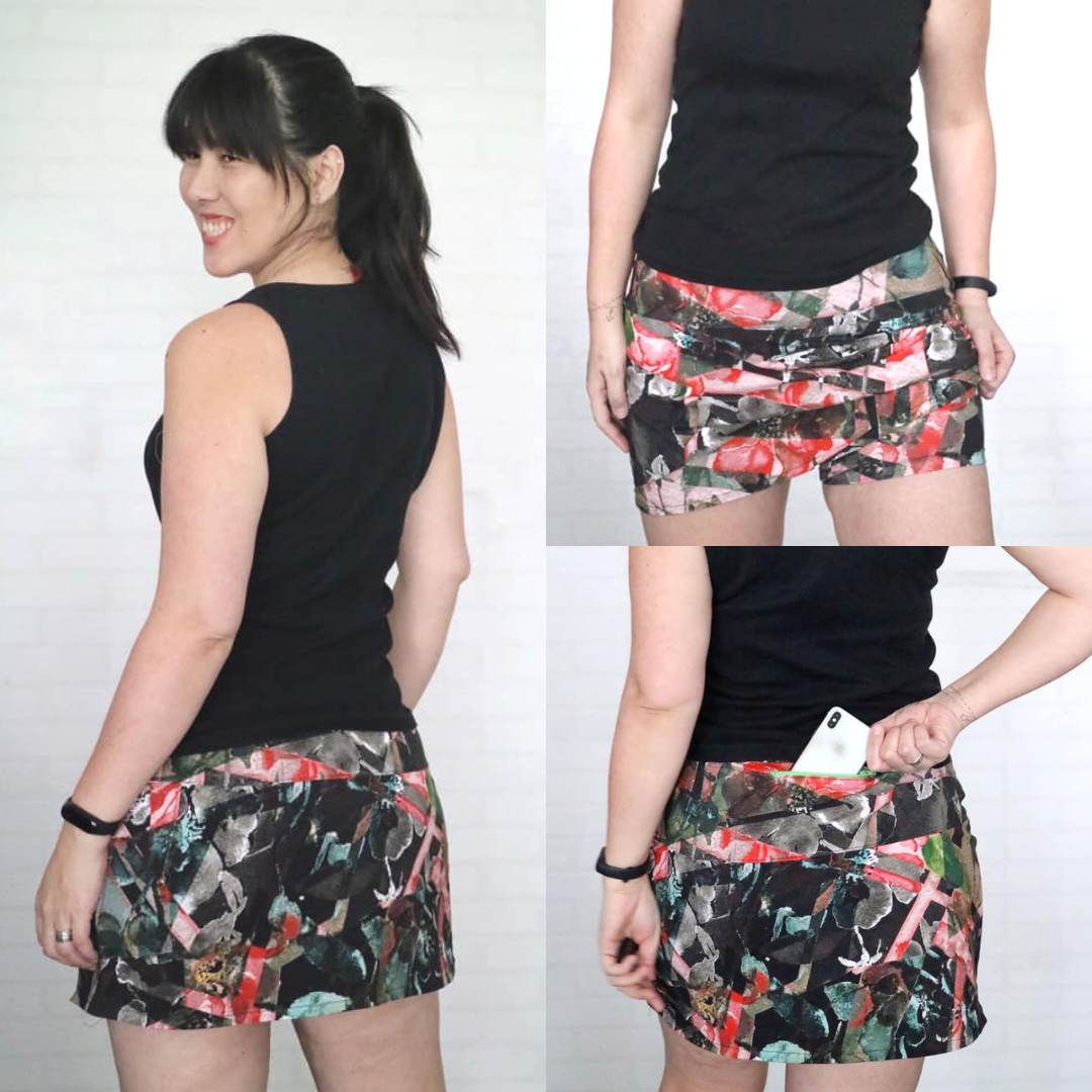 #203 Ladies Sports Skort- Instant download PDF Sewing Pattern