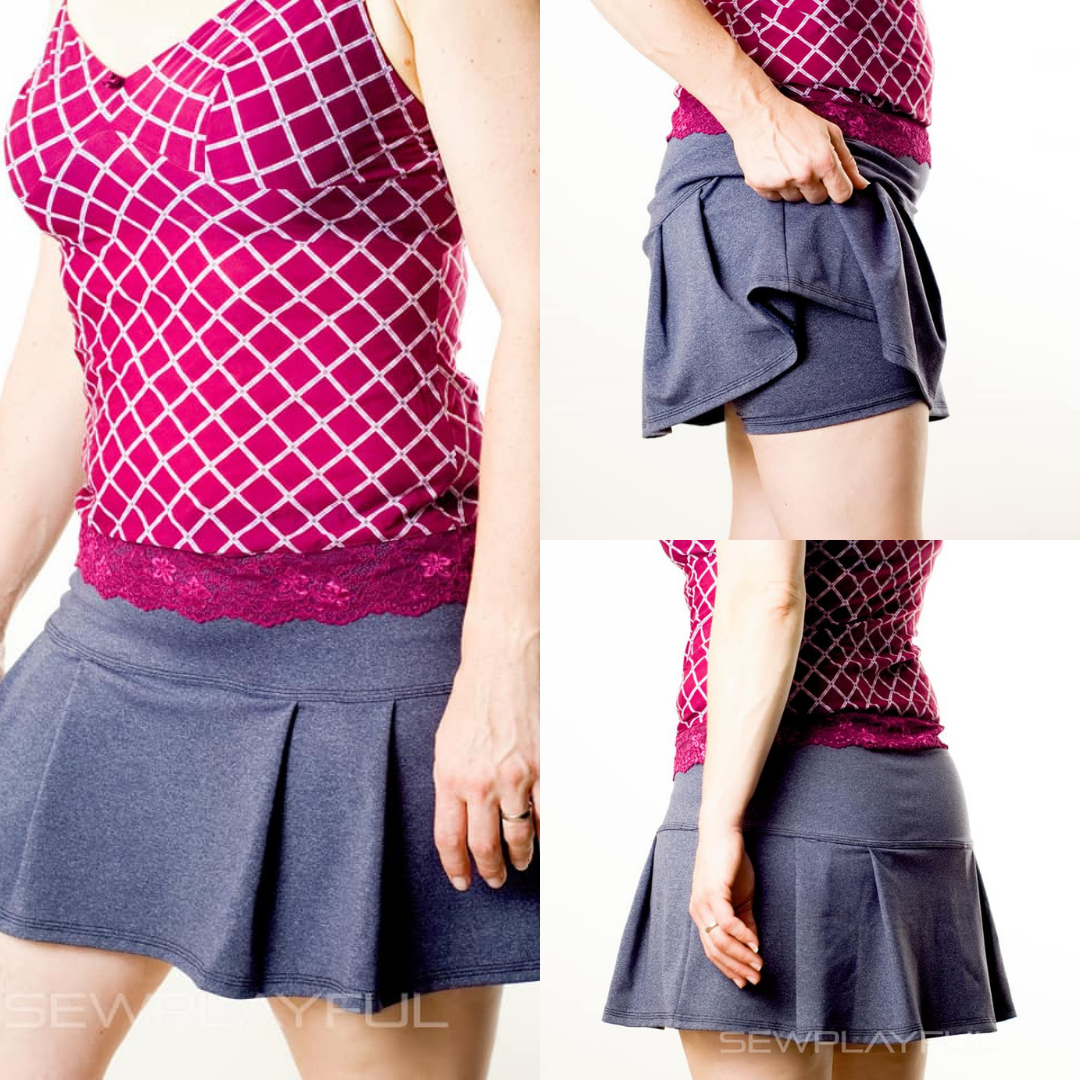 #203 Ladies Sports Skort- Instant download PDF Sewing Pattern