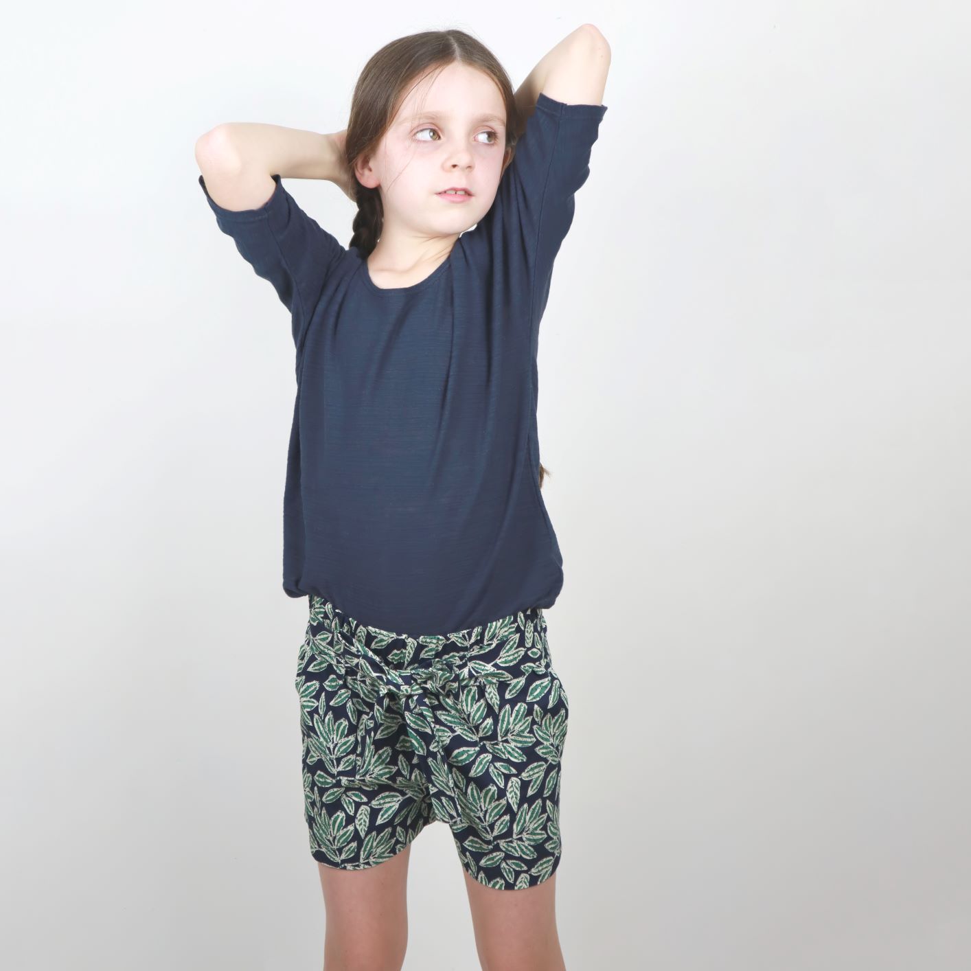 Zero Waste Bow Shorts Pattern