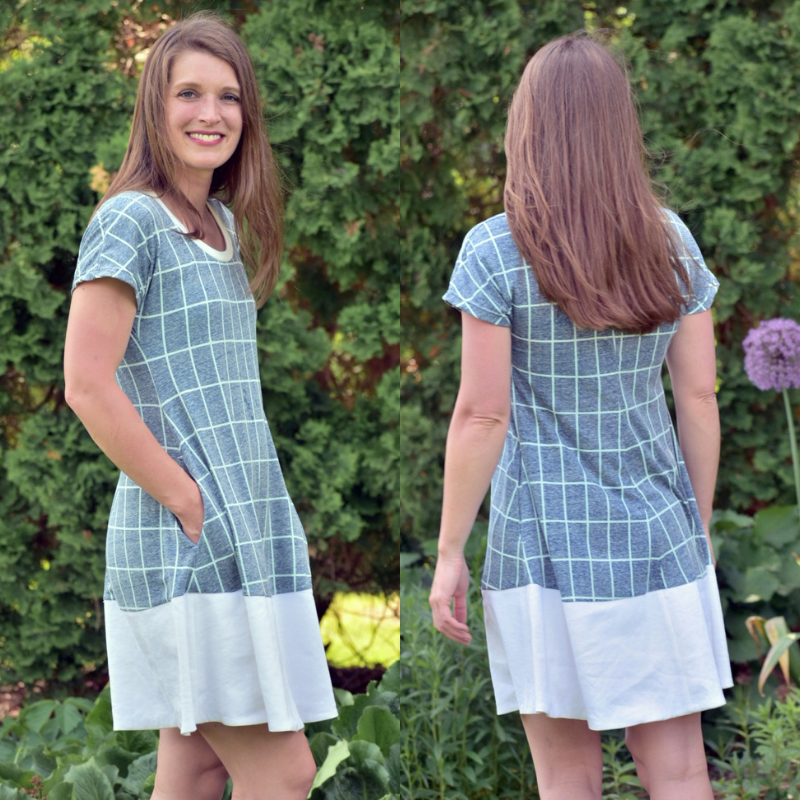 #205 Ladies Everyday Swing Dress- Instant download PDF Sewing Pattern