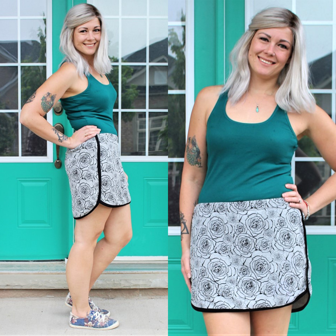 #208 Ladies Casual skirt - Instant download PDF Sewing Pattern
