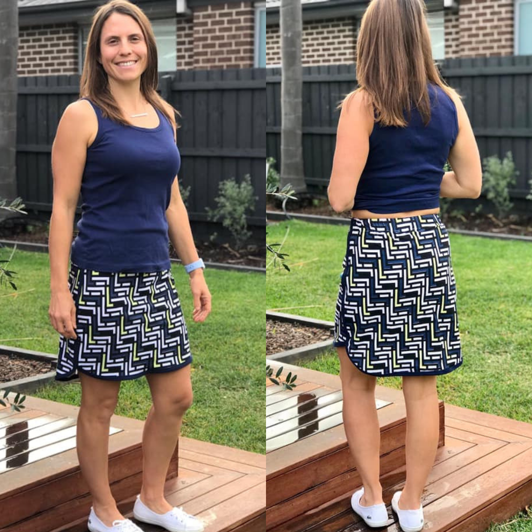 #208 Ladies Casual skirt - Instant download PDF Sewing Pattern