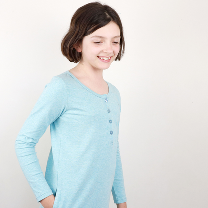 The Hang About Henley T-shirt Dress or Nightgown Pattern