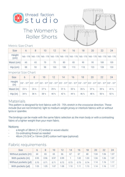 The Women's Roller Shorts